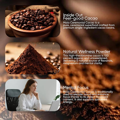 BUY 1 MAIA CEREMONIAL CACAO (7 ONZ) 30 SERVINGS